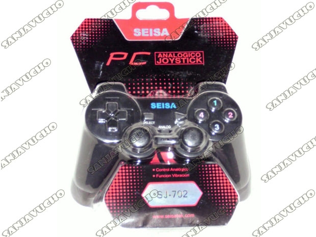 &u+ JOYSTICK PC DUAL SHOCK SJ-703